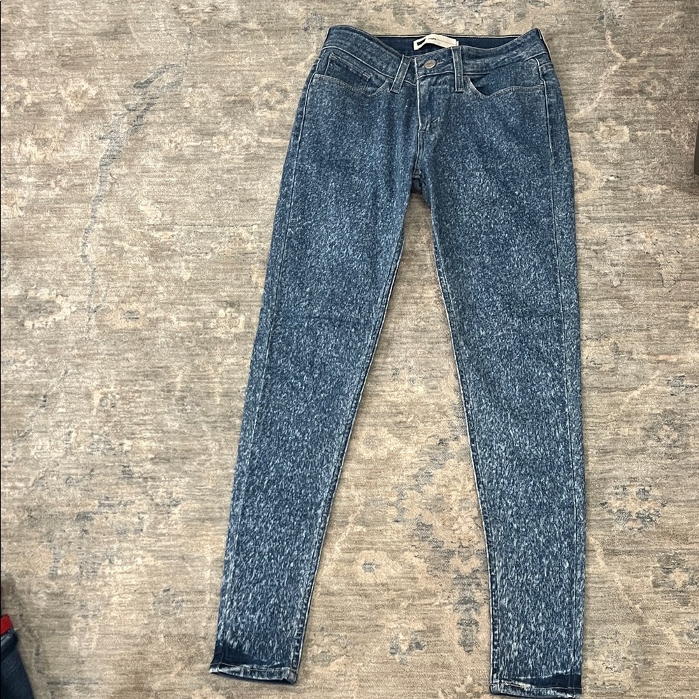 Levi's Dark Blue Skinny Jeans